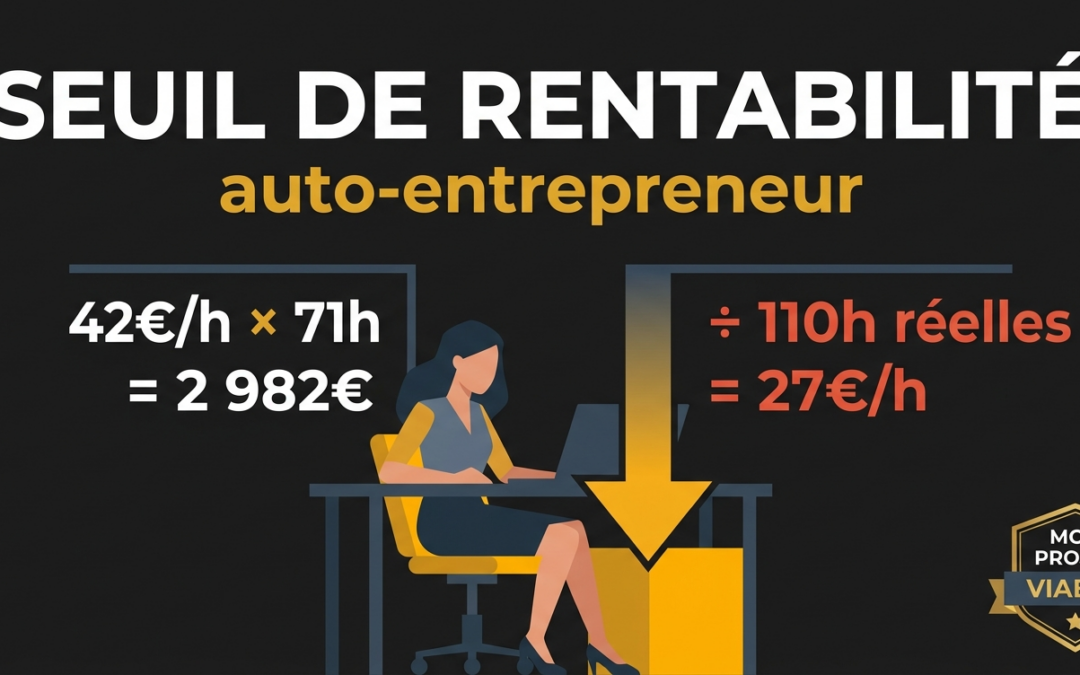 42€ de l heure, agenda plein, dans le rouge : le calcul que Laure n avait jamais fait — Mon Projet Viable
