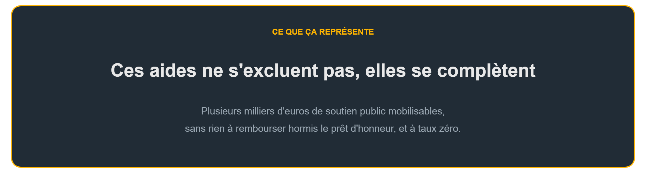 Aides financières création entreprise Grand Est : des aides complémentaires et cumulables