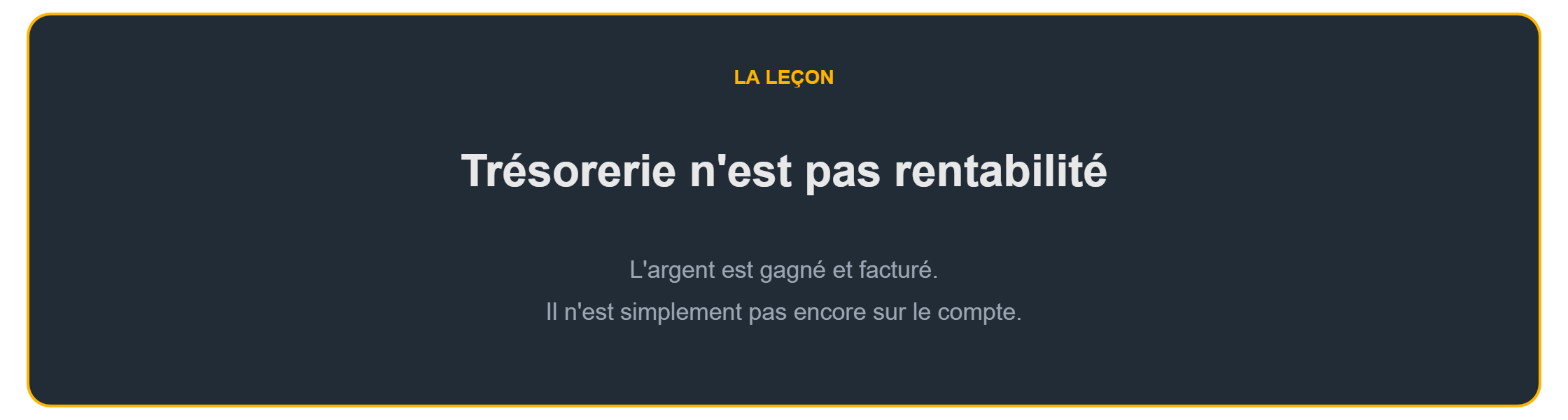 Financer ses encours clients : trésorerie et rentabilité ne sont pas la même chose