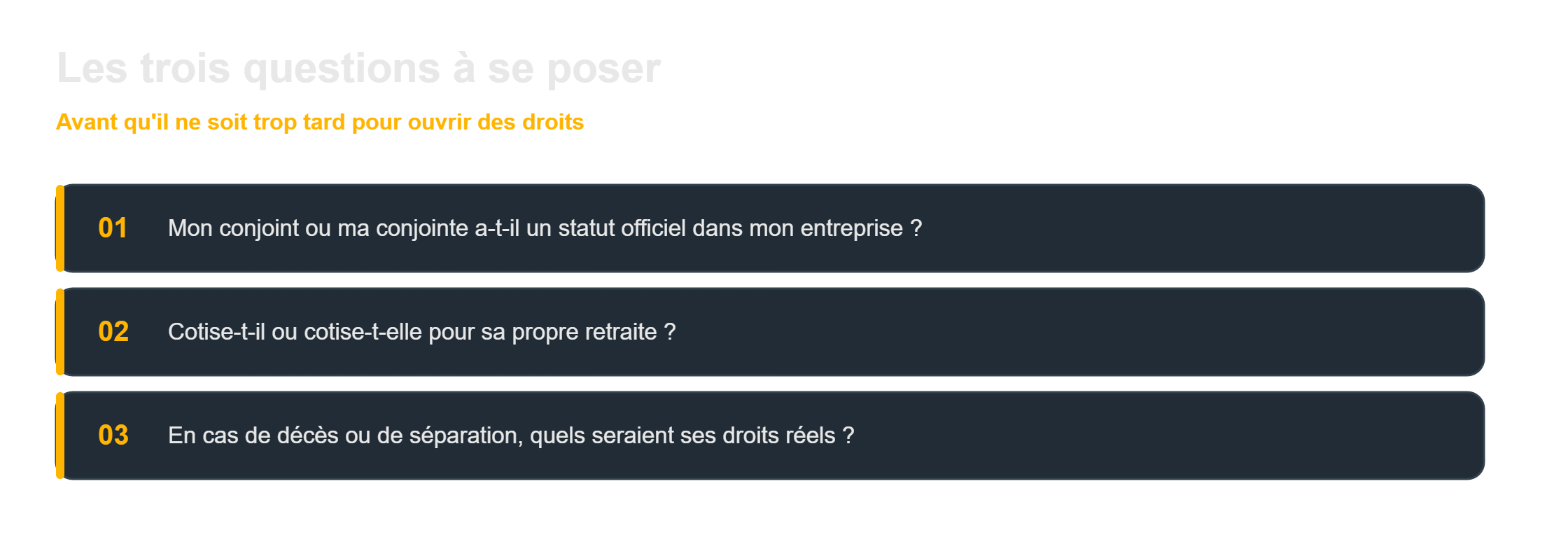 Retraite du conjoint entrepreneur : les trois questions à se poser sur le statut du conjoint aidant